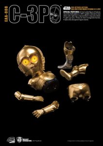 C-3PO FIGURINE ARTICULÉE EGG ATTACK - STAR WARS ÉPISODE V - BEAST KINGDOM TOYS - 15 CM - 4712896100769 - 3 - kingdom-figurine.fr