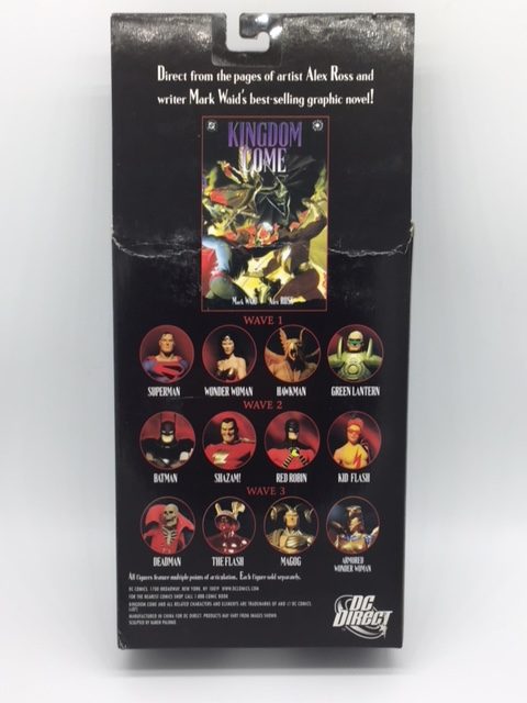 NIGHTSTAR FIGURINE ARTICULÉE – ALEX ROSS KINGDOM COME – DC DIRECT – 761941258041 – back box - KINGDOM FIGURINE NIGHTSTAR FIGURINE ARTICULÉE – ALEX ROSS KINGDOM COME – DC DIRECT – 761941258041 – back box - KINGDOM FIGURINE