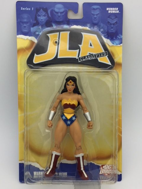 WONDER WOMAN FIGURINE ARTICULÉE - JLA CLASSIFIED SERIES 1 - DC DIRECT – 761941251455 – In Box - KINGDOM FIGURINE WONDER WOMAN FIGURINE ARTICULÉE - JLA CLASSIFIED SERIES 1 - DC DIRECT – 761941251455 – In Box - KINGDOM FIGURINE