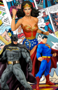 Les figurines et statuettes de super-héros de l'univers DC Comics