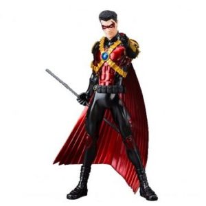 Figurine Articulée Robin DC Comics - 30cm - 11 Points D'Articulation - Jouet Enfant 3+ - Collection Batman