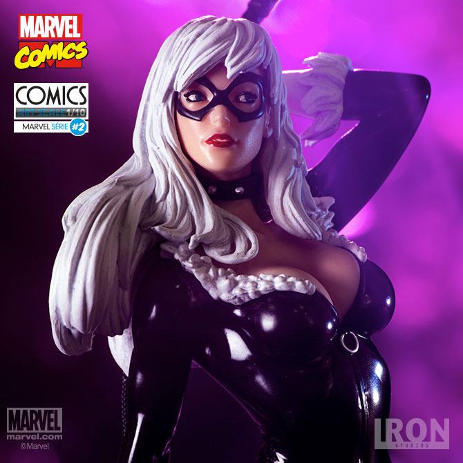 BLACK CAT STATUETTE RÉSINE - 1-10 - MARVEL - IRON STUDIOS - 18 CM – (8) - 742832353632 – kingdom-figurine.fr BLACK CAT STATUETTE RÉSINE - 1-10 - MARVEL - IRON STUDIOS - 18 CM – (8) - 742832353632 – kingdom-figurine.fr