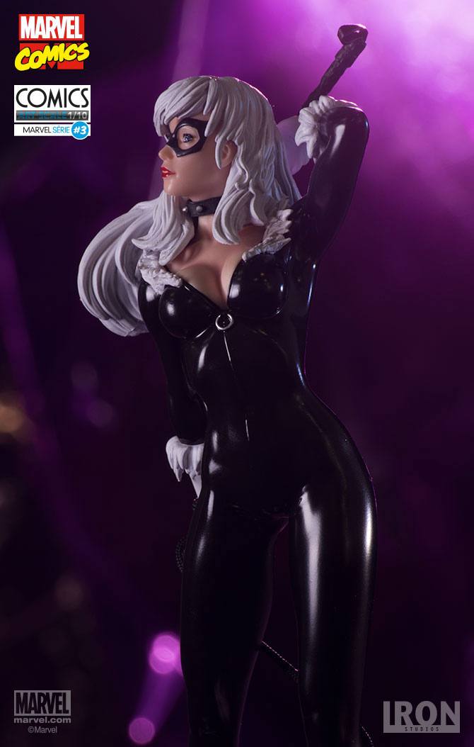 BLACK CAT STATUETTE RÉSINE - 1-10 - MARVEL - IRON STUDIOS - 18 CM – (9) - 742832353632 – kingdom-figurine.fr BLACK CAT STATUETTE RÉSINE - 1-10 - MARVEL - IRON STUDIOS - 18 CM – (9) - 742832353632 – kingdom-figurine.fr