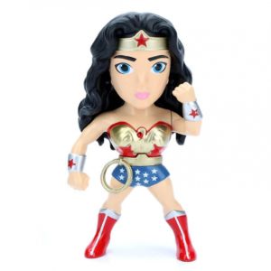 WONDER WOMAN FIGURINE MÉTAL - DC COMICS - JADA - METALS DIECAST M363 – (1) - 801310978818 – kingdom-figurine.fr