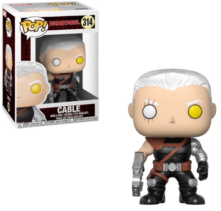 Funko POP! Pack 2 Figurines Bobble – Deadpool Vs Cable – Moment Culte Marvel – Vinyle 9,5 Cm – Collection