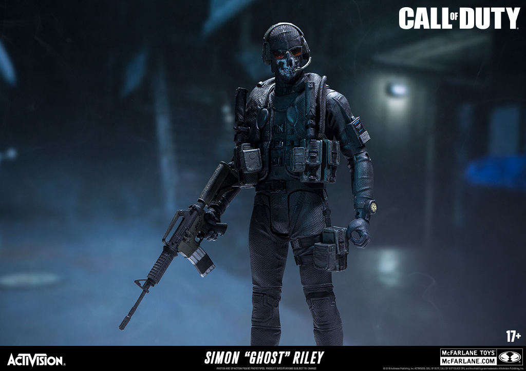 SIMON (GHOST) RILEY FIGURINE - CALL OF DUTY - Mc FARLANE TOYS - 18 CM – (5) - 787926104011 – kingdom-figurine.fr SIMON (GHOST) RILEY FIGURINE - CALL OF DUTY - Mc FARLANE TOYS - 18 CM – (5) - 787926104011 – kingdom-figurine.fr