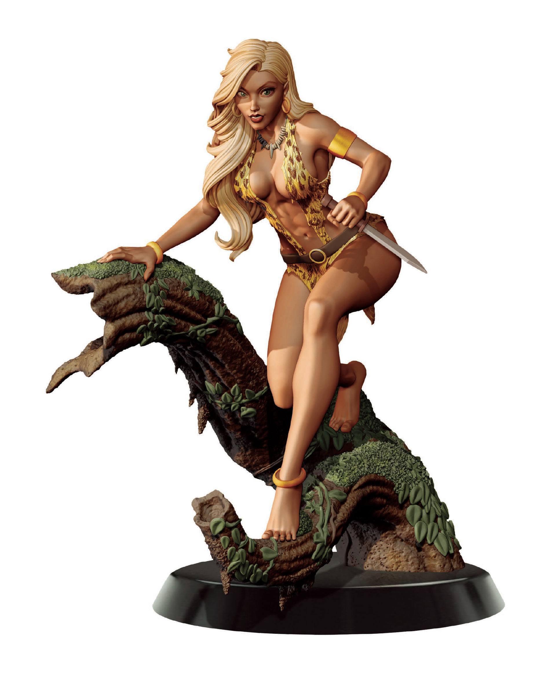 SHEENA QUEEN OF THE JUNGLE BY J. SCOTT CAMPBELL STATUETTE WOMEN OF DYNAMITE 25 CM (1bis) 725130281500 kingdom-figurine.fr SHEENA QUEEN OF THE JUNGLE BY J. SCOTT CAMPBELL STATUETTE WOMEN OF DYNAMITE 25 CM (1bis) 725130281500 kingdom-figurine.fr
