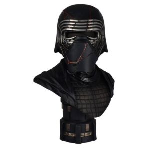 KYLO REN BUSTE 1-2 STAR WARS EPISODE IX 3D LEGENDS DIAMOND SELECT 25 CM 699788838181 kingdom-figurine.fr