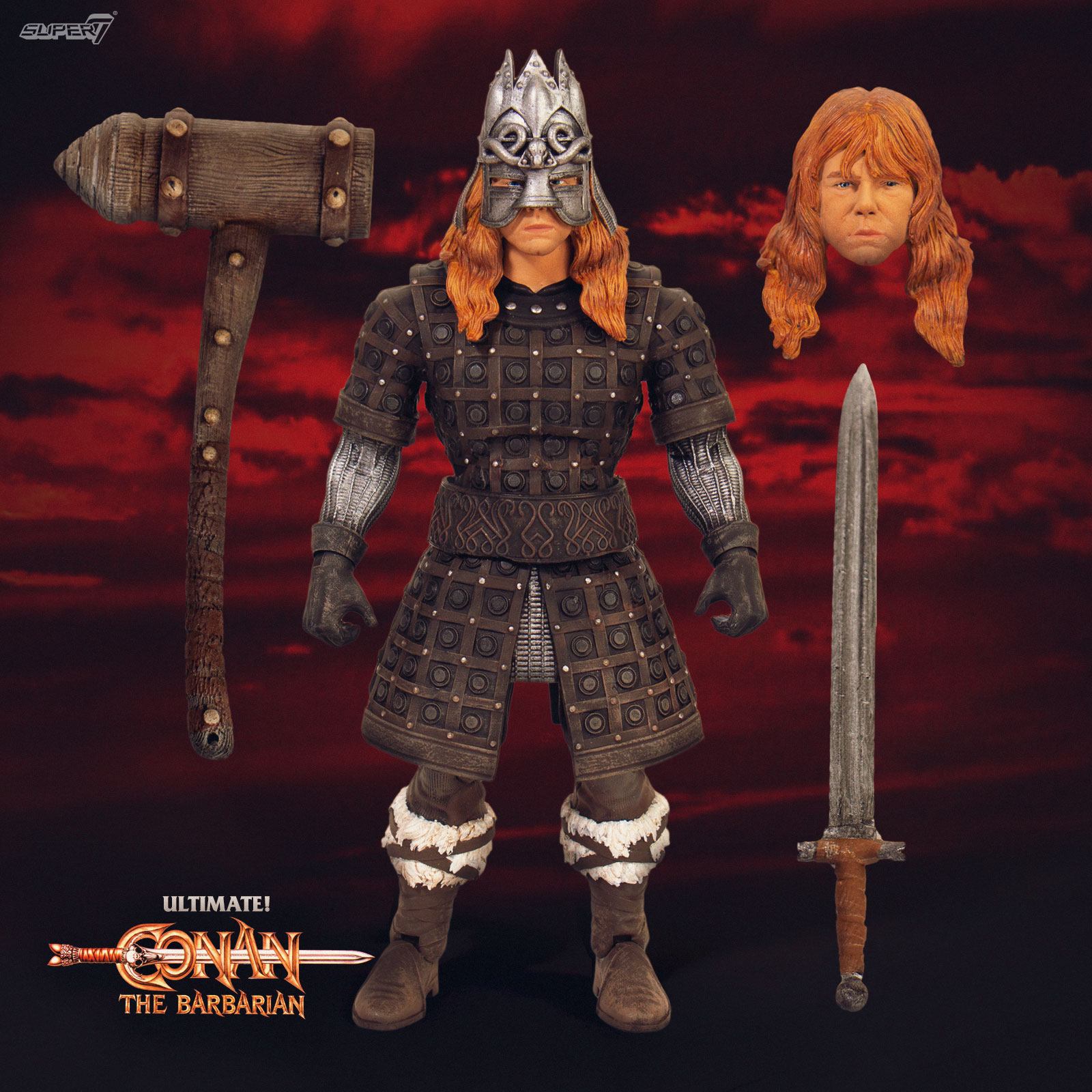 THORGRIM FIGURINE ULTIMATES CONAN LE BARBARE SUPER7 18 CM 840049800908 kingdom-figurine.fr THORGRIM FIGURINE ULTIMATES CONAN LE BARBARE SUPER7 18 CM 840049800908 kingdom-figurine.fr