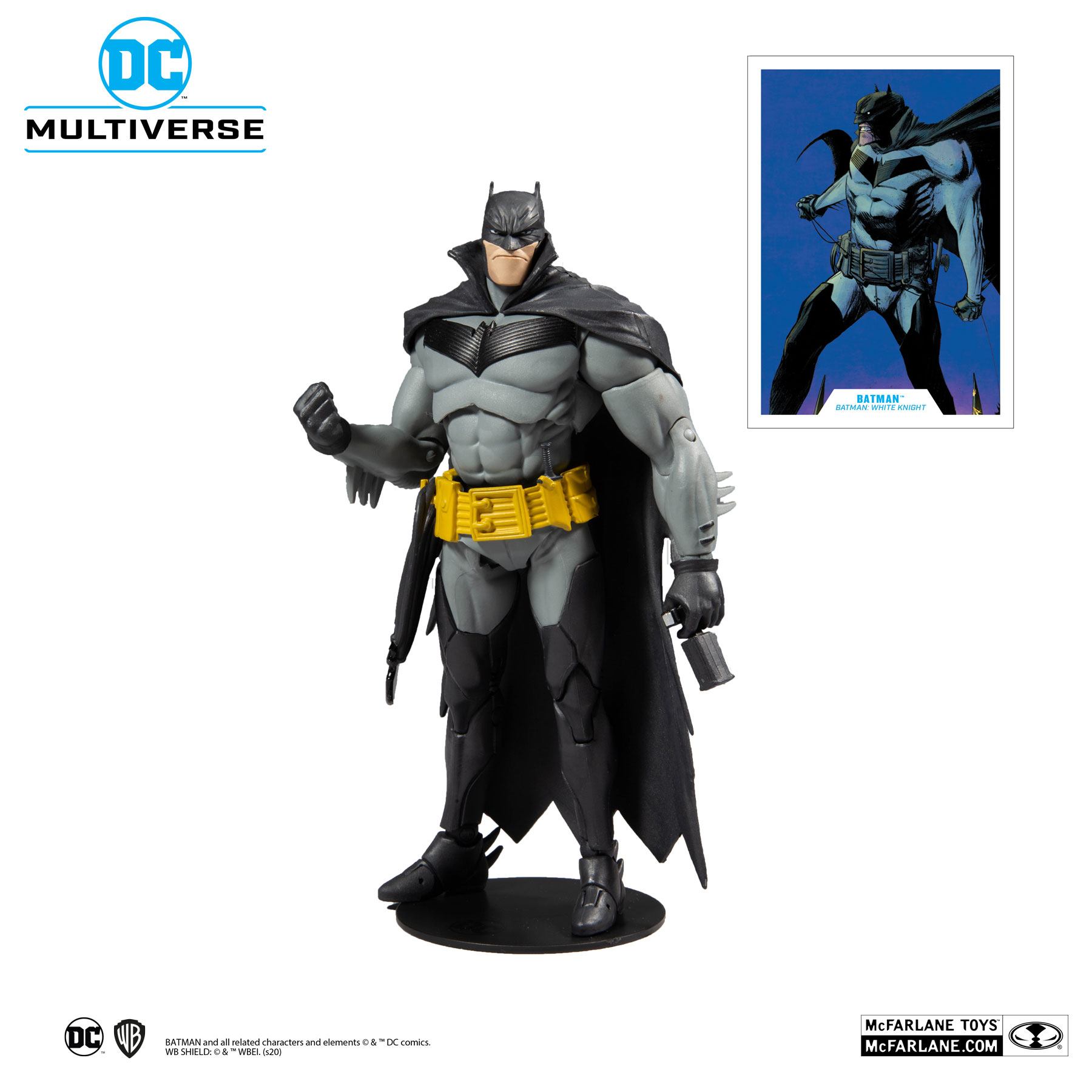 WHITE KNIGHT BATMAN FIGURINE DC MULTIVERSE McFARLANE TOYS 18 CM 787926154061 kingdom-figurine.fr WHITE KNIGHT BATMAN FIGURINE DC MULTIVERSE McFARLANE TOYS 18 CM 787926154061 kingdom-figurine.fr