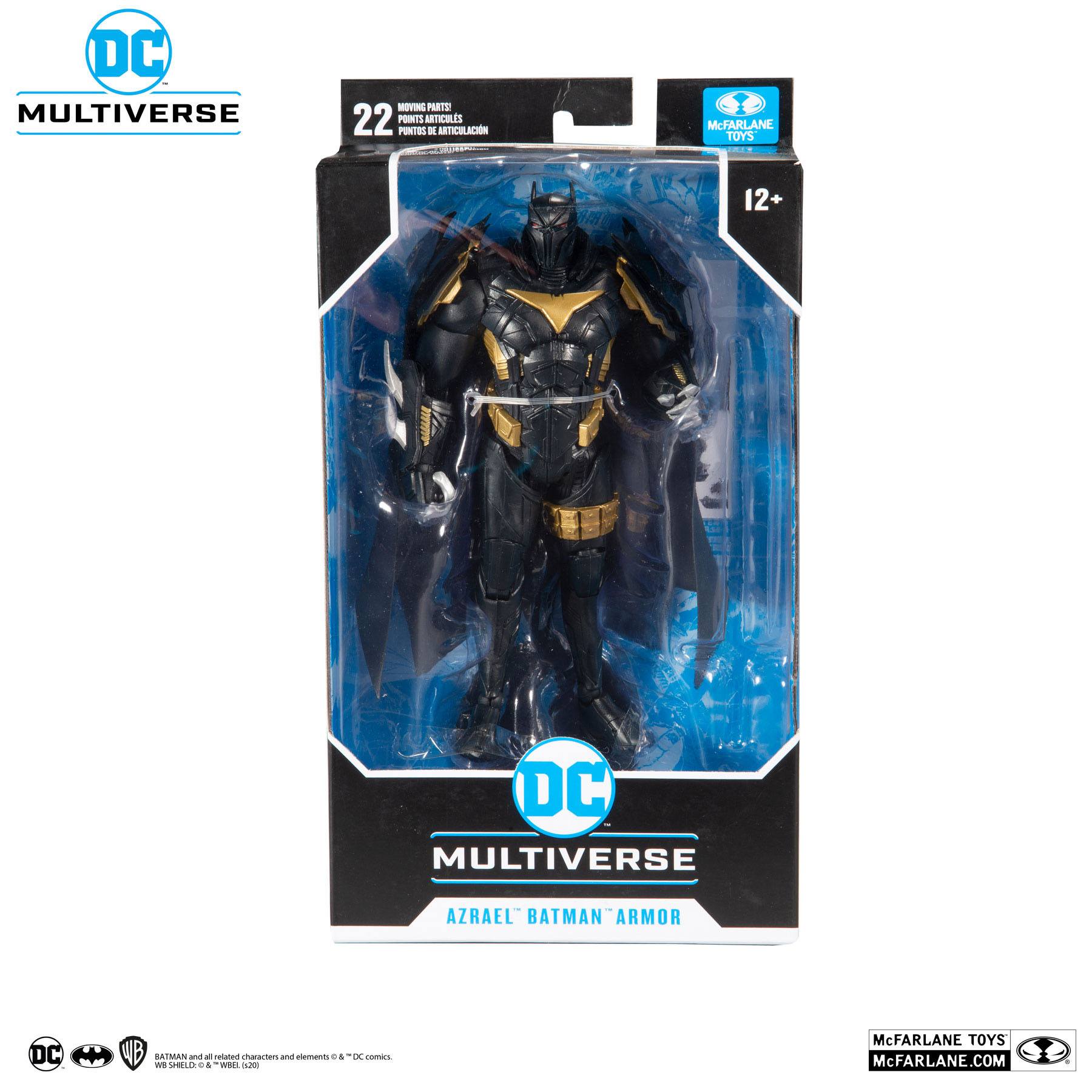 WHITE KNIGHT AZBAT FIGURINE DC MULTIVERSE McFARLANE TOYS 18 CM ...
