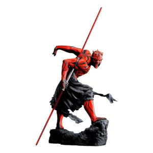 DARTH MAUL JAPANESE UKIYO-E STYLE LIGHT UP EDITION STATUETTE ARTFX 1-7 STAR WARS KOTOBUKIYA 28 CM (10)