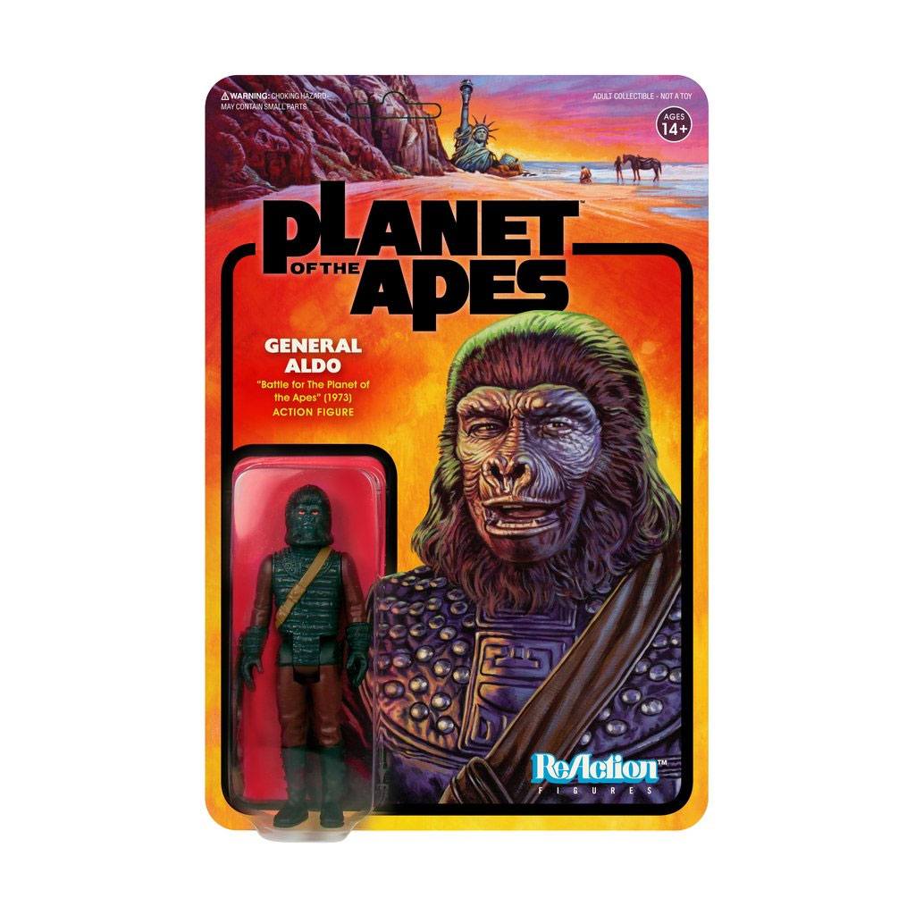 GENERAL ALDO FIGURINE LA PLANÈTE DES SINGES RE-ACTION SUPER7 10 CM 811169034351 kingdom-figurine.fr GENERAL ALDO FIGURINE LA PLANÈTE DES SINGES RE-ACTION SUPER7 10 CM 811169034351 kingdom-figurine.fr