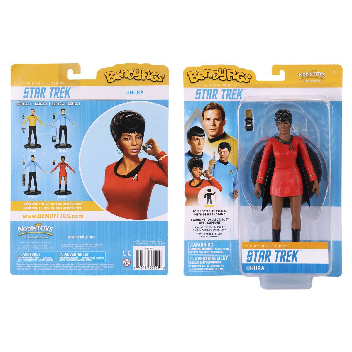UHURA FIGURINE FLEXIBLE STAR TREK BENDYFIGS NOBLE TOYS 19 CM 849421007232 kingdom-figurine.fr (2) UHURA FIGURINE FLEXIBLE STAR TREK BENDYFIGS NOBLE TOYS 19 CM 849421007232 kingdom-figurine.fr (2)