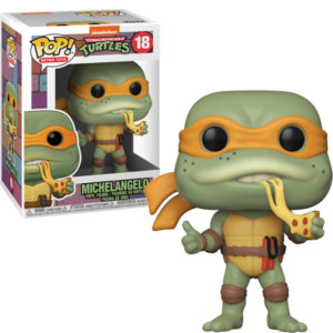 MICHELANGELO FIGURINE POP LES TORTUES NINJA TMNT RETRO TOYS FUNKO 18 889698514330 kingdom-figurine.fr