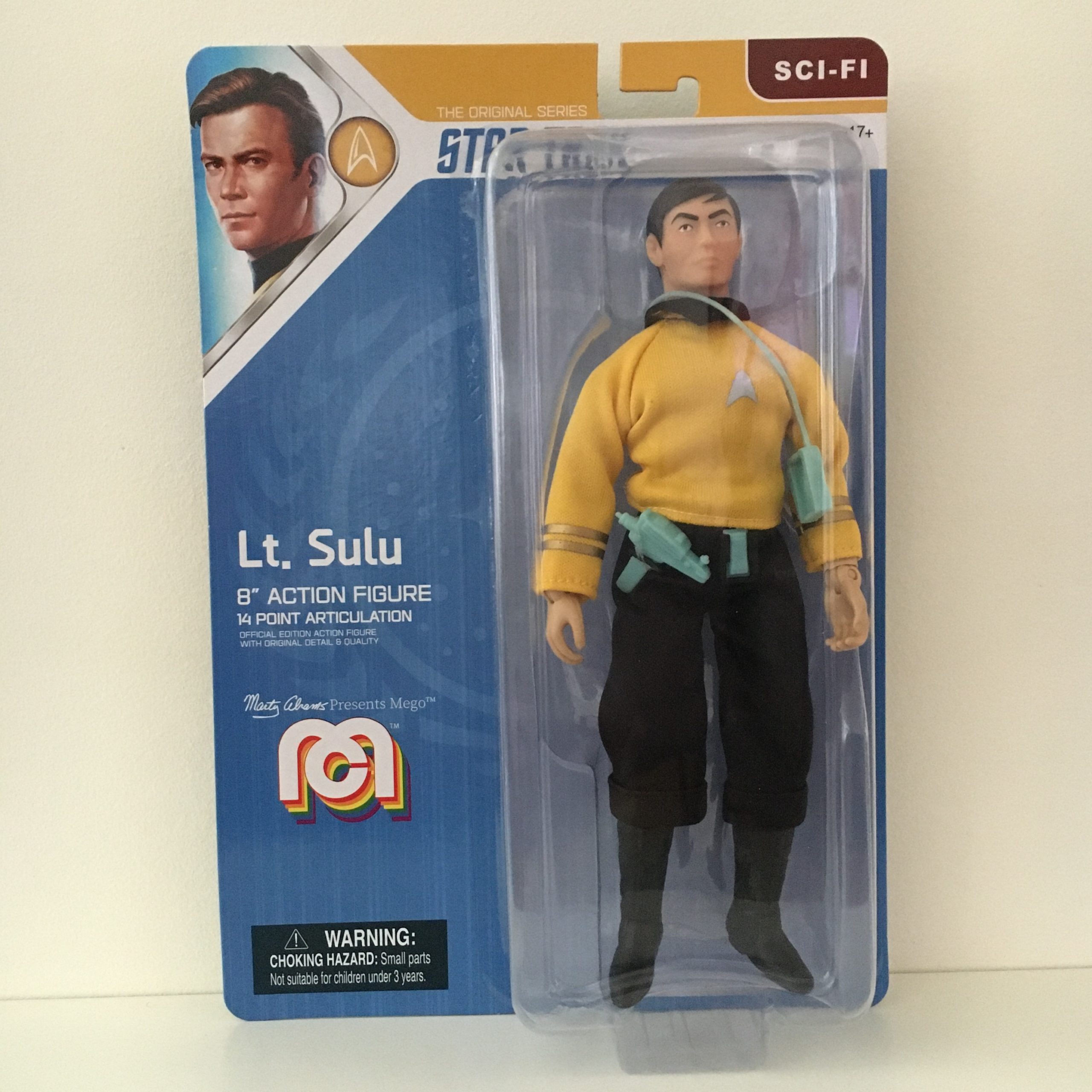 LT. SULU FIGURINE STAR TREK MEGO 20 CM 852404008102 kingdom-figurine.fr.bis LT. SULU FIGURINE STAR TREK MEGO 20 CM 852404008102 kingdom-figurine.fr.bis