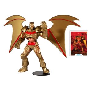 BATMAN HELLBAT SUIT GOLD EDITION FIGURINE DC MULTIVERSE McFARLANE TOYS 18 CM 787926151749 kingdom-figurine.fr