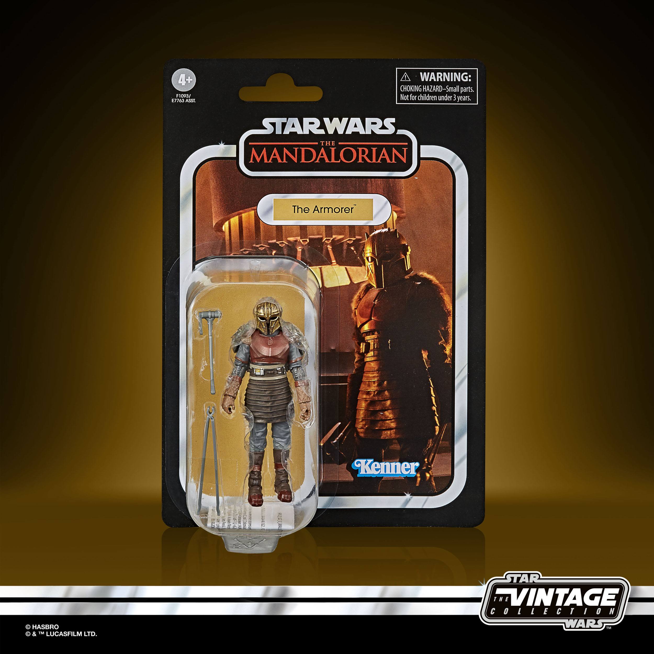 THE ARMORER FIGURINE STAR WARS THE MANDALORIAN VINTAGE COLLECTION HASBRO 10 CM 5010993800827 kingdom-figurine.fr THE ARMORER FIGURINE STAR WARS THE MANDALORIAN VINTAGE COLLECTION HASBRO 10 CM 5010993800827 kingdom-figurine.fr