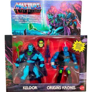 RISE OF EVIL KELDOR & KRONIS EXCLUSIVE PACK 2 FIGURINES MASTERS OF THE UNIVERSE ORIGINS MATTEL 14 CM 887961989717 kingdom-figurine.fr