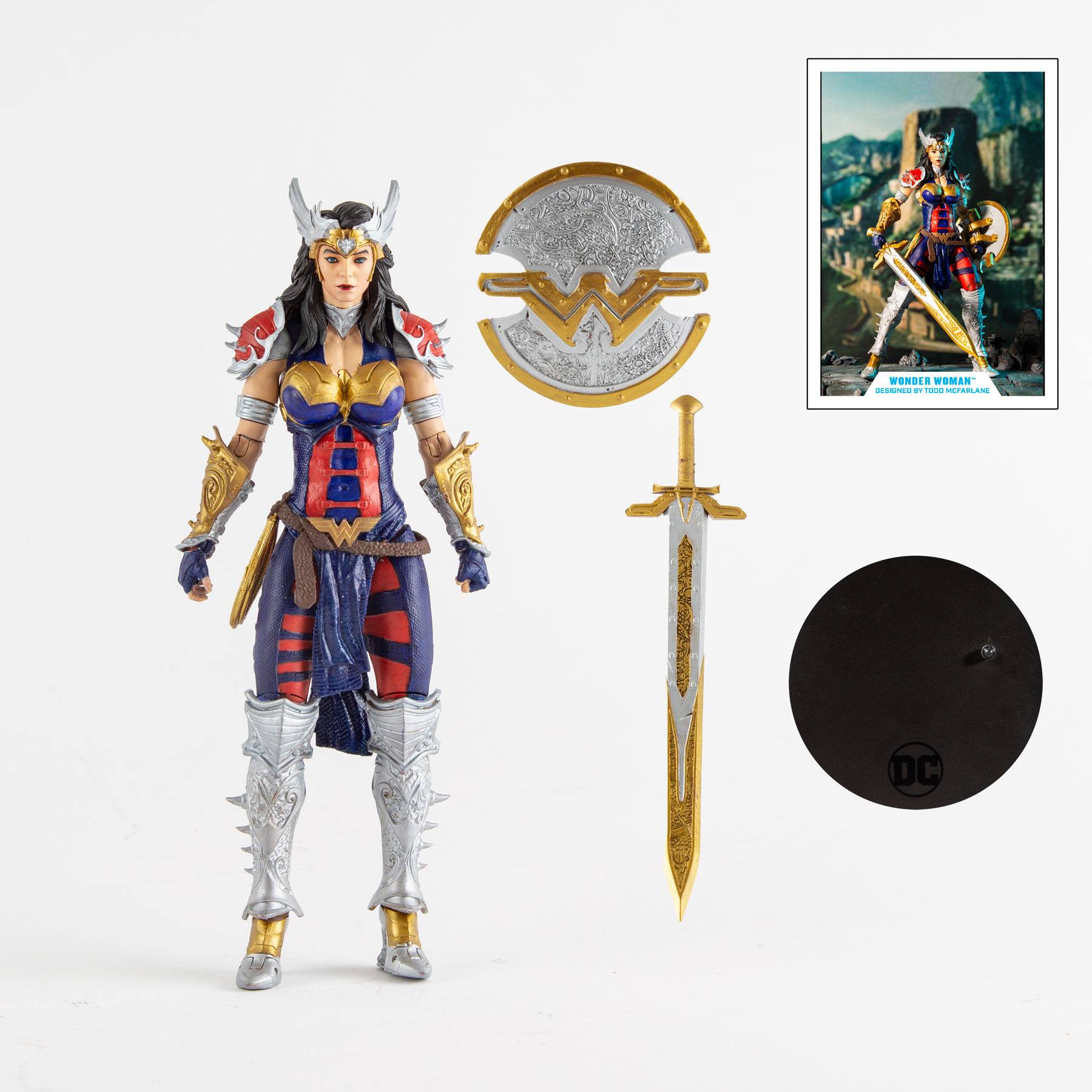 WONDER WOMAN DESIGNED BY TODD McFARLANE FIGURINE DC MULTIVERSE McFARLANE TOYS 18 CM 787926151442 kingdom-figurine.fr (7) WONDER WOMAN DESIGNED BY TODD McFARLANE FIGURINE DC MULTIVERSE McFARLANE TOYS 18 CM 787926151442 kingdom-figurine.fr (7)