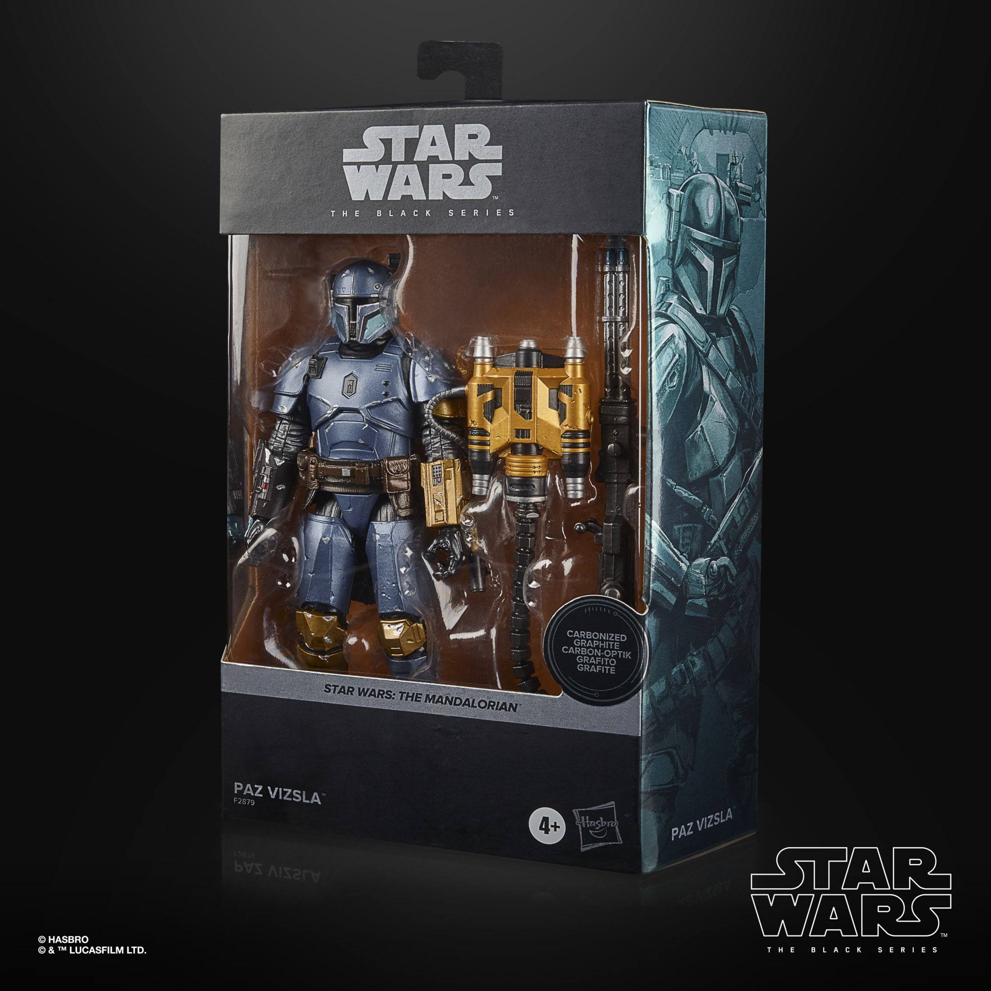 PAZ VIZSLA FIGURINE STAR WARS THE MANDALORIAN BLACK SERIES CARBONIZED HASBRO 15 CM 5010993899753 kingdom-figurine (6) PAZ VIZSLA FIGURINE STAR WARS THE MANDALORIAN BLACK SERIES CARBONIZED HASBRO 15 CM 5010993899753 kingdom-figurine (6)