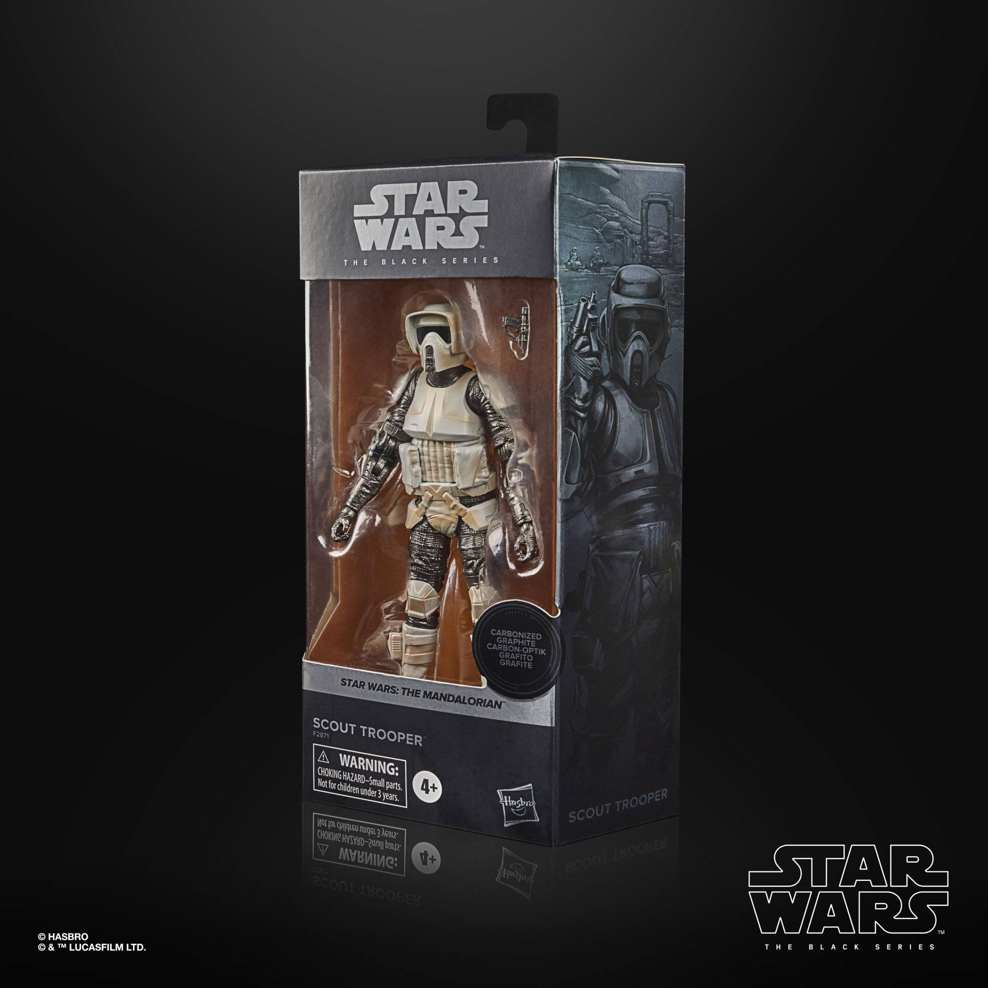Scout Trooper figurine Star Wars The Mandalorian Black Series Carbonized Hasbro 15 cm 5010993899791 kingdom-figurine (7) Scout Trooper figurine Star Wars The Mandalorian Black Series Carbonized Hasbro 15 cm 5010993899791 kingdom-figurine (7)