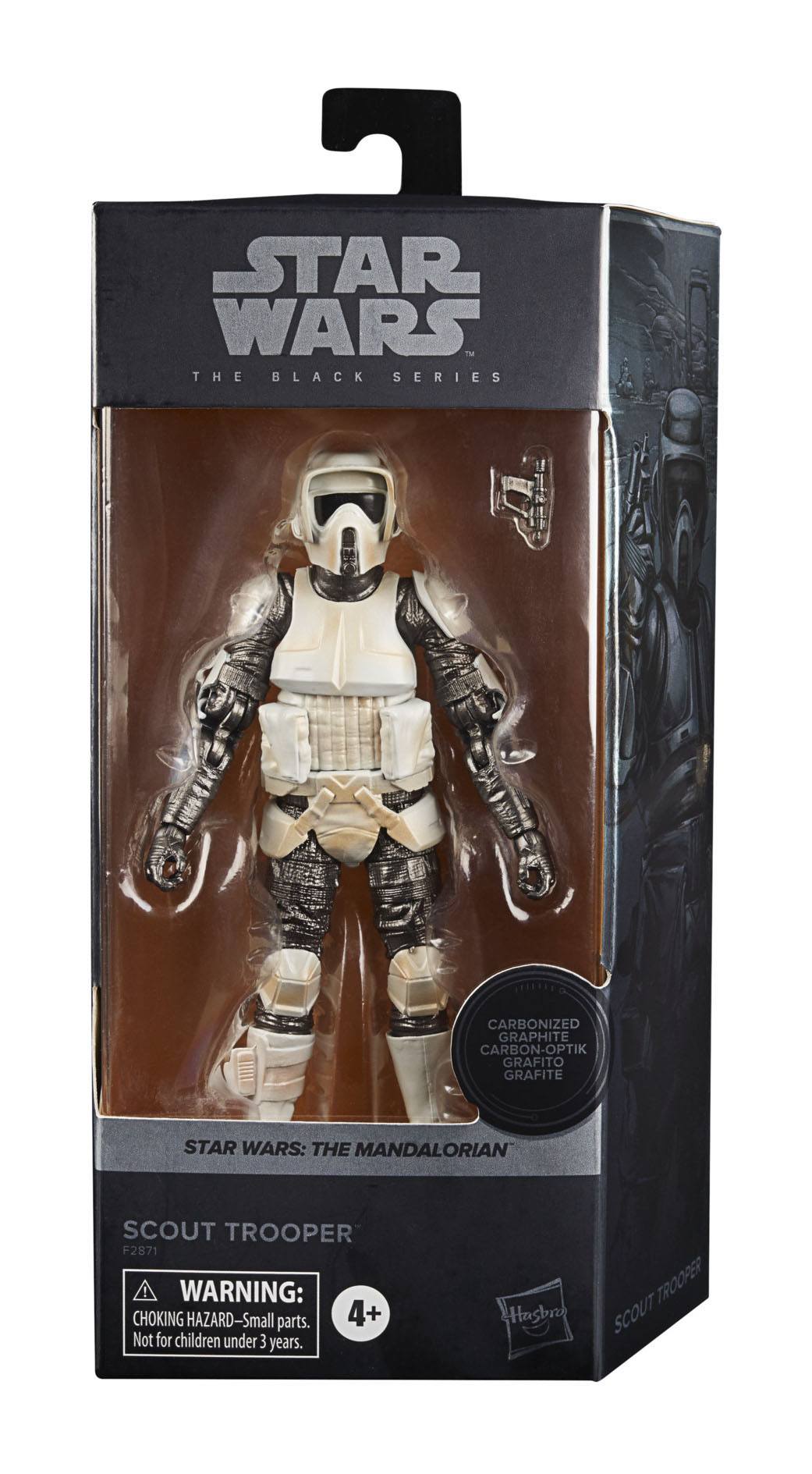 Scout Trooper figurine Star Wars The Mandalorian Black Series Carbonized Hasbro 15 cm 5010993899791 kingdom-figurine (9) Scout Trooper figurine Star Wars The Mandalorian Black Series Carbonized Hasbro 15 cm 5010993899791 kingdom-figurine (9)