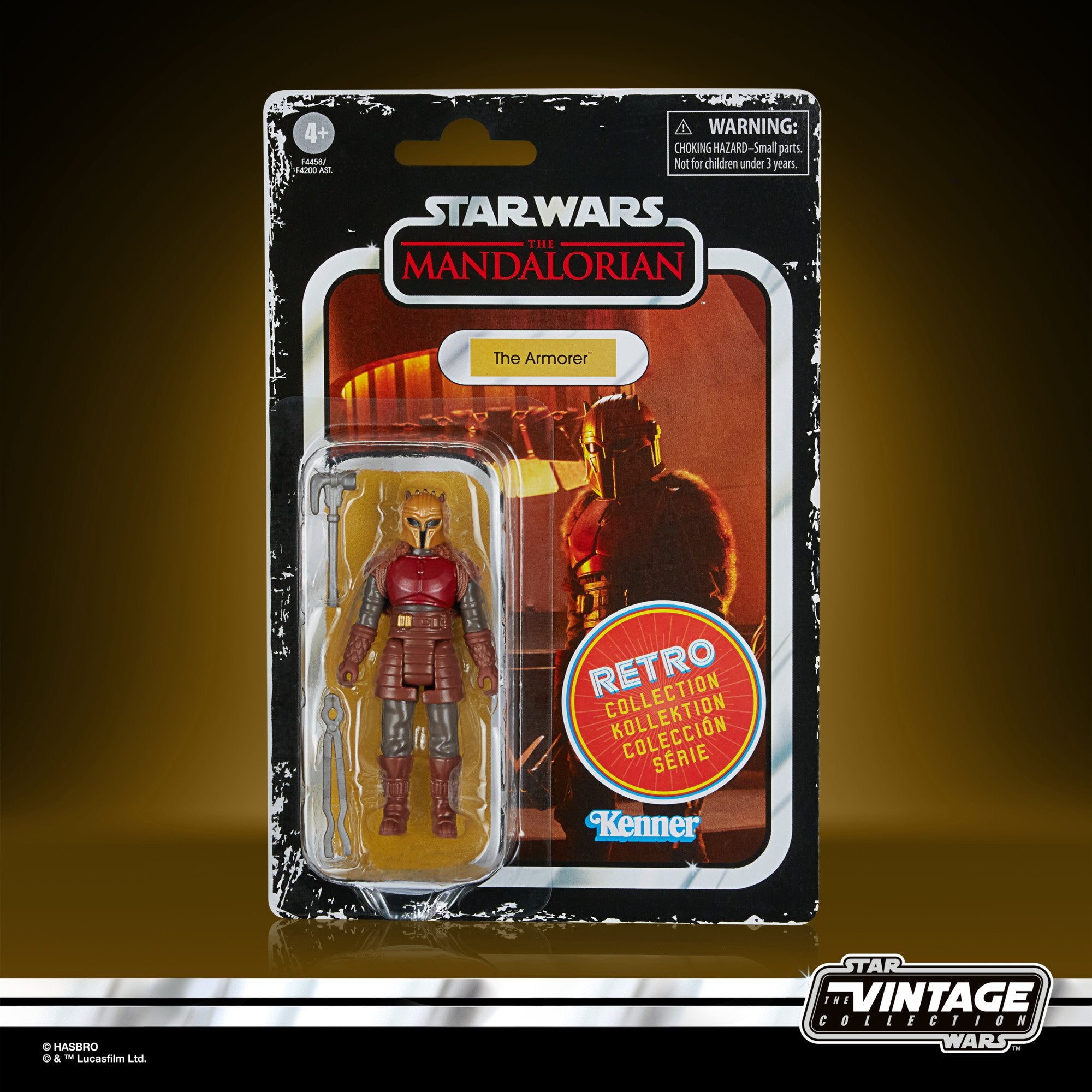 The Armorer figurine Star Wars The Mandalorian Retro Collection Hasbro 10 cm 5010993955893 kingdom-figurine (2) The Armorer figurine Star Wars The Mandalorian Retro Collection Hasbro 10 cm 5010993955893 kingdom-figurine (2)