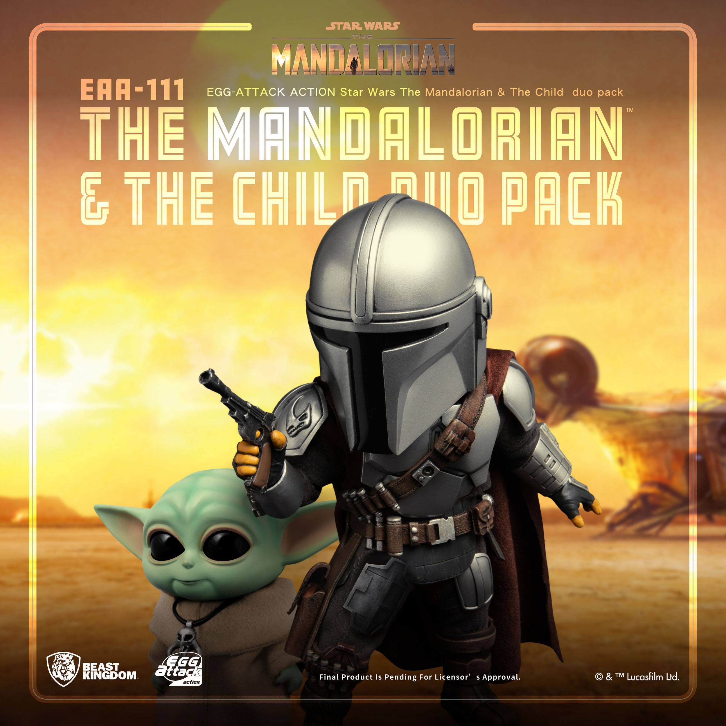 The Mandalorian & The Child pack 2 figurines Star Wars The Mandalorian Egg Attack Beast Kingdom 4711061145772 kingdom-figurine (4) The Mandalorian & The Child pack 2 figurines Star Wars The Mandalorian Egg Attack Beast Kingdom 4711061145772 kingdom-figurine (4)