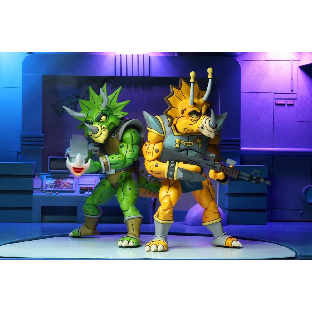Captain Zarax & Zork pack 2 figurines Les Tortues ninja Neca 18 cm 634482541593 kingdom-figurine Captain Zarax & Zork pack 2 figurines Les Tortues ninja Neca 18 cm 634482541593 kingdom-figurine