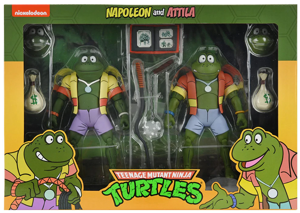 Napoleon & Atilla Frog pack 2 figurines Les Tortues ninja Neca 18 cm 634482541746 kingdom-figurine (1) Napoleon & Atilla Frog pack 2 figurines Les Tortues ninja Neca 18 cm 634482541746 kingdom-figurine (1)