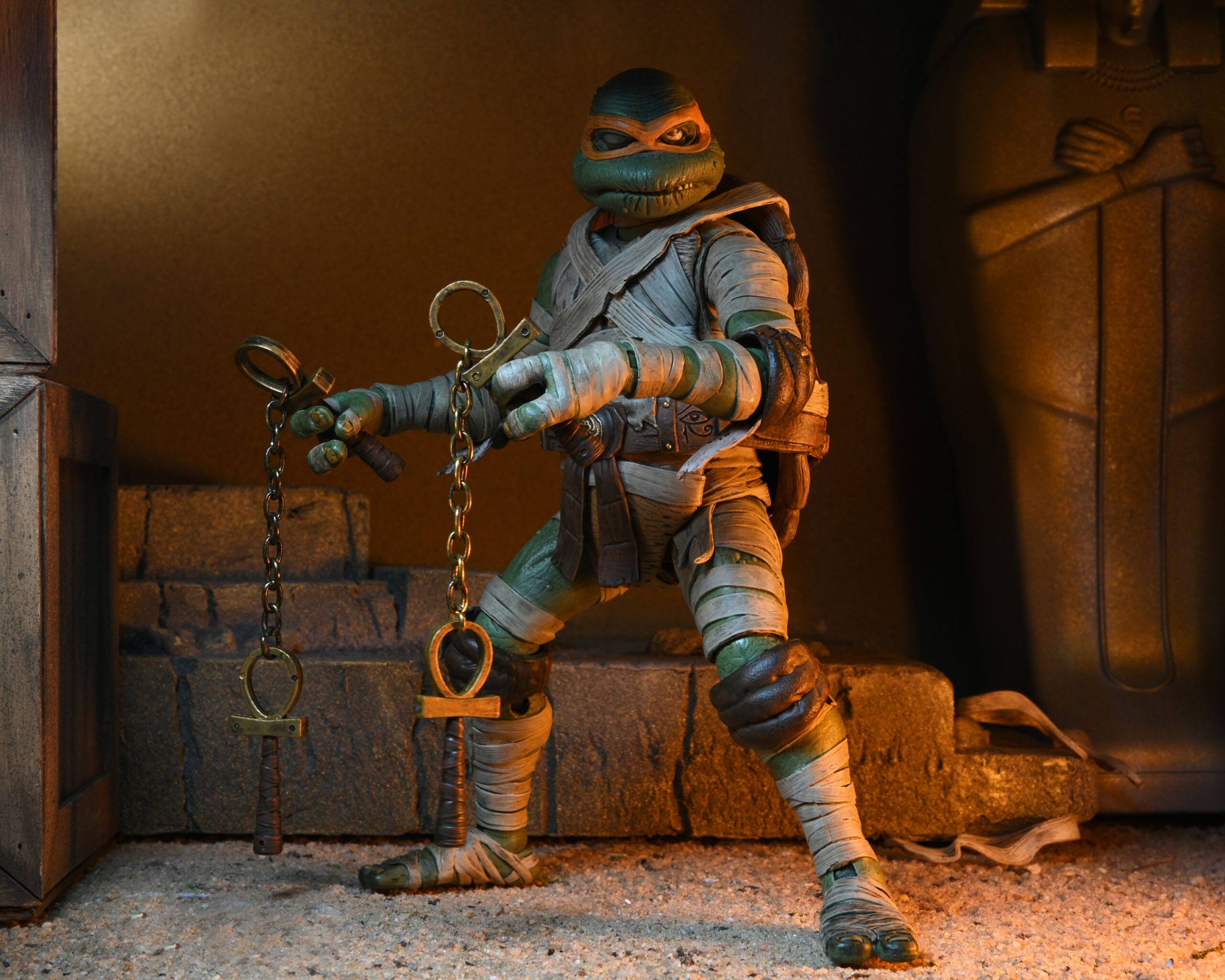 Michelangelo as The Mummy figurine Ultimate Universal Monsters x Teenage Mutant Ninja Turtles Neca 18 cm 634482541876 kingdom-figurine (11) Michelangelo as The Mummy figurine Ultimate Universal Monsters x Teenage Mutant Ninja Turtles Neca 18 cm 634482541876 kingdom-figurine (11)