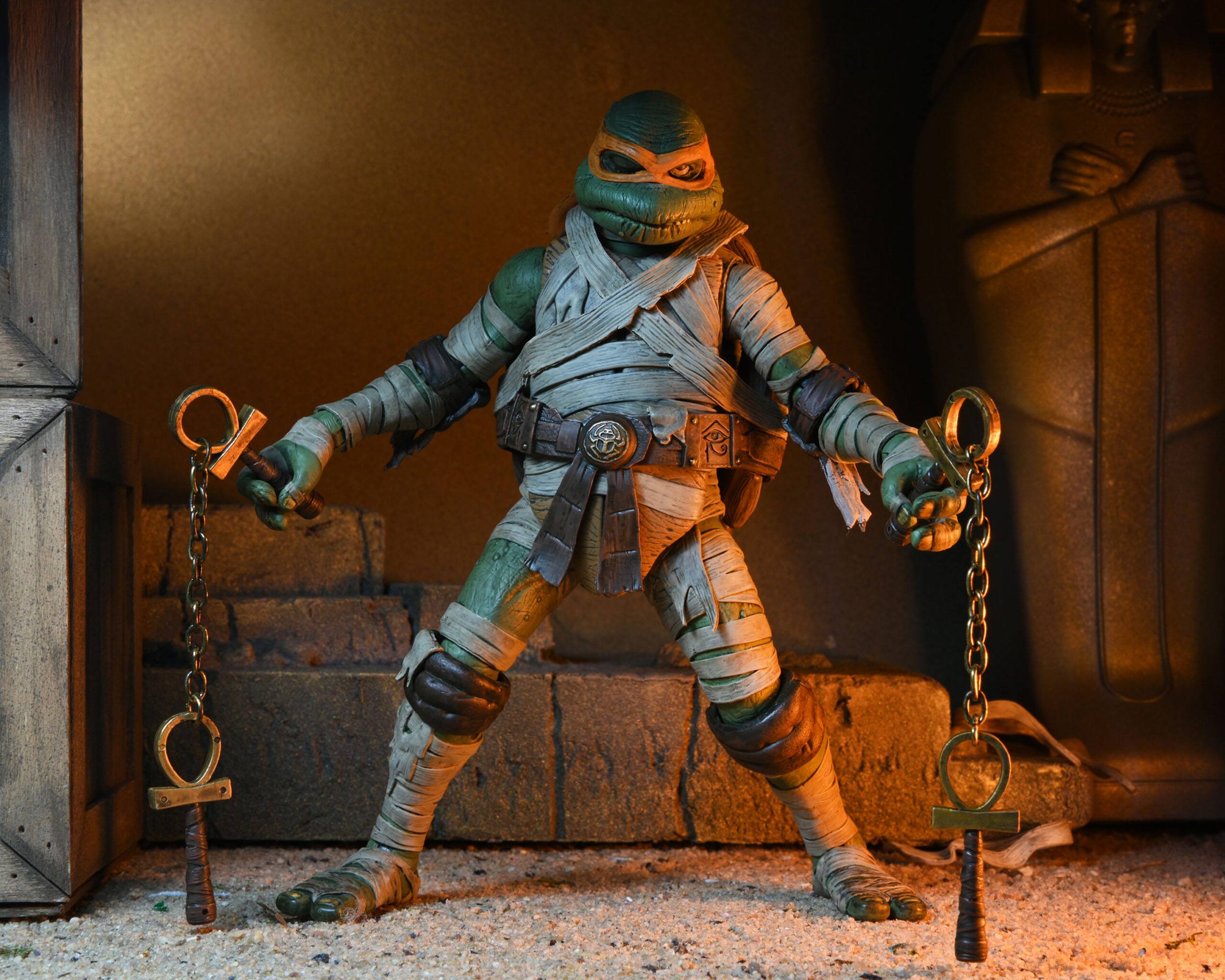 Michelangelo as The Mummy figurine Ultimate Universal Monsters x Teenage Mutant Ninja Turtles Neca 18 cm 634482541876 kingdom-figurine (12) Michelangelo as The Mummy figurine Ultimate Universal Monsters x Teenage Mutant Ninja Turtles Neca 18 cm 634482541876 kingdom-figurine (12)