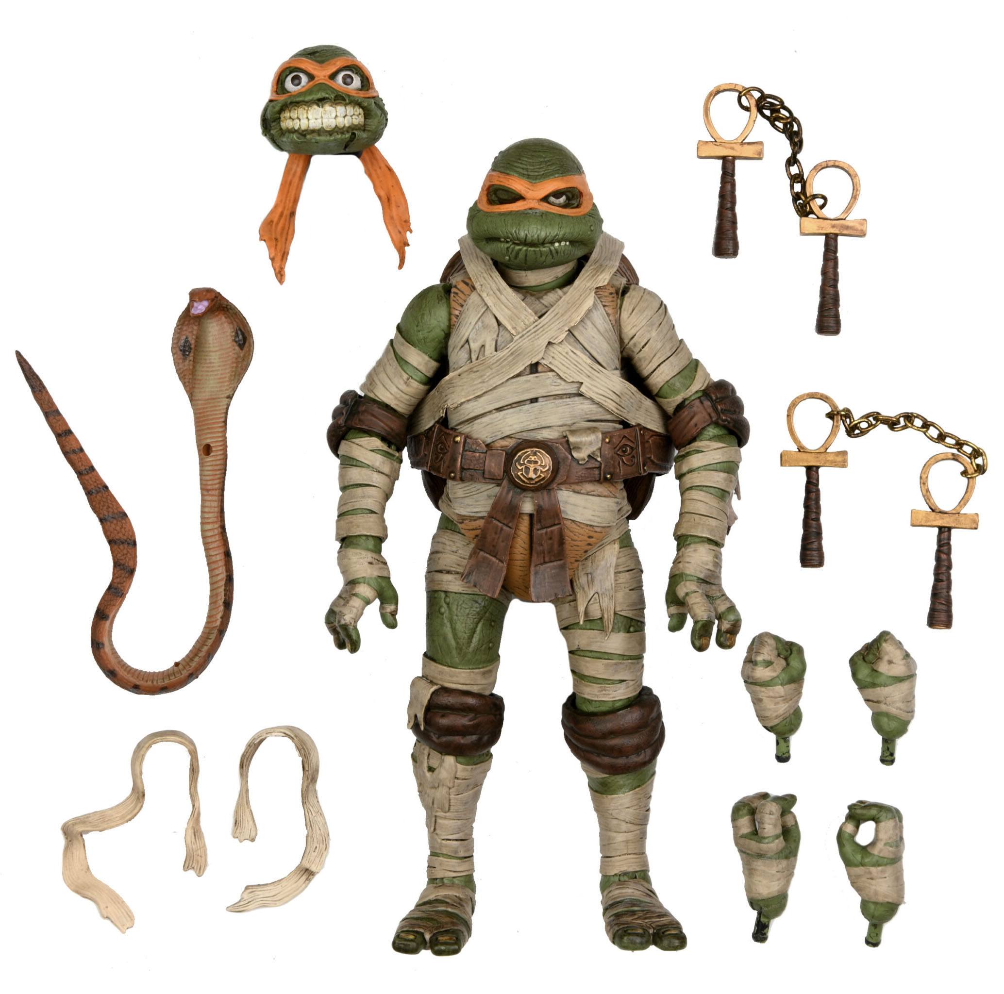 Michelangelo as The Mummy figurine Ultimate Universal Monsters x Teenage Mutant Ninja Turtles Neca 18 cm 634482541876 kingdom-figurine (2) Michelangelo as The Mummy figurine Ultimate Universal Monsters x Teenage Mutant Ninja Turtles Neca 18 cm 634482541876 kingdom-figurine (2)