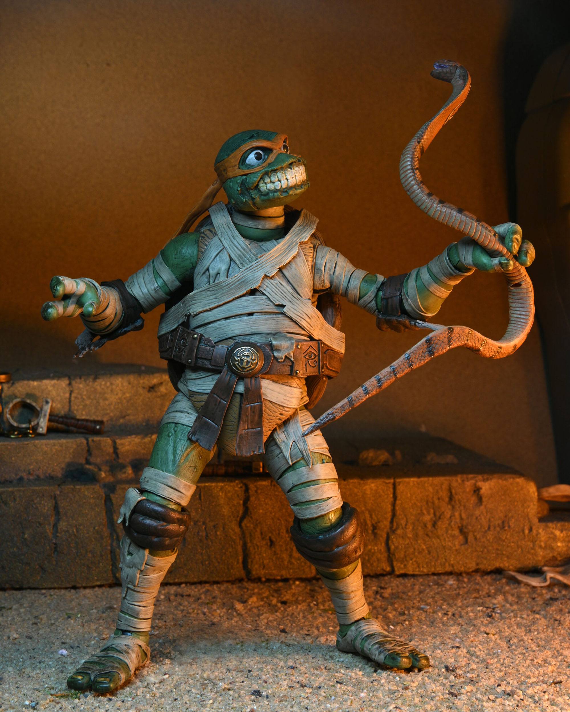 Michelangelo as The Mummy figurine Ultimate Universal Monsters x Teenage Mutant Ninja Turtles Neca 18 cm 634482541876 kingdom-figurine (4) Michelangelo as The Mummy figurine Ultimate Universal Monsters x Teenage Mutant Ninja Turtles Neca 18 cm 634482541876 kingdom-figurine (4)