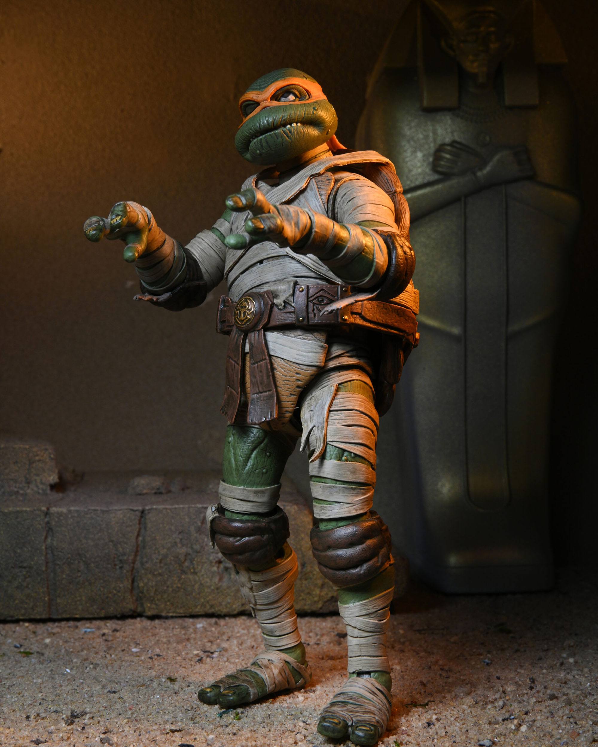Michelangelo as The Mummy figurine Ultimate Universal Monsters x Teenage Mutant Ninja Turtles Neca 18 cm 634482541876 kingdom-figurine (6) Michelangelo as The Mummy figurine Ultimate Universal Monsters x Teenage Mutant Ninja Turtles Neca 18 cm 634482541876 kingdom-figurine (6)