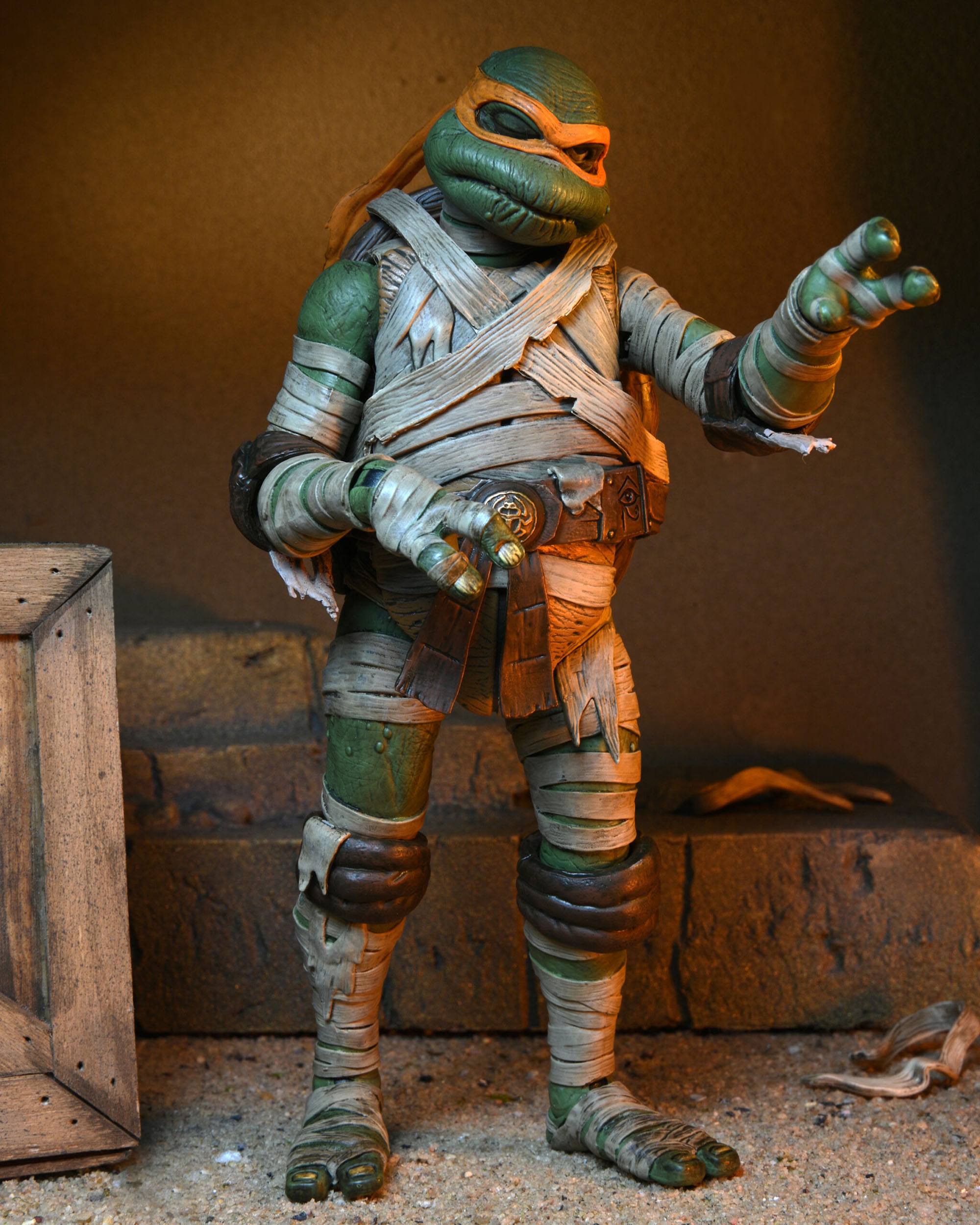Michelangelo as The Mummy figurine Ultimate Universal Monsters x Teenage Mutant Ninja Turtles Neca 18 cm 634482541876 kingdom-figurine (9) Michelangelo as The Mummy figurine Ultimate Universal Monsters x Teenage Mutant Ninja Turtles Neca 18 cm 634482541876 kingdom-figurine (9)