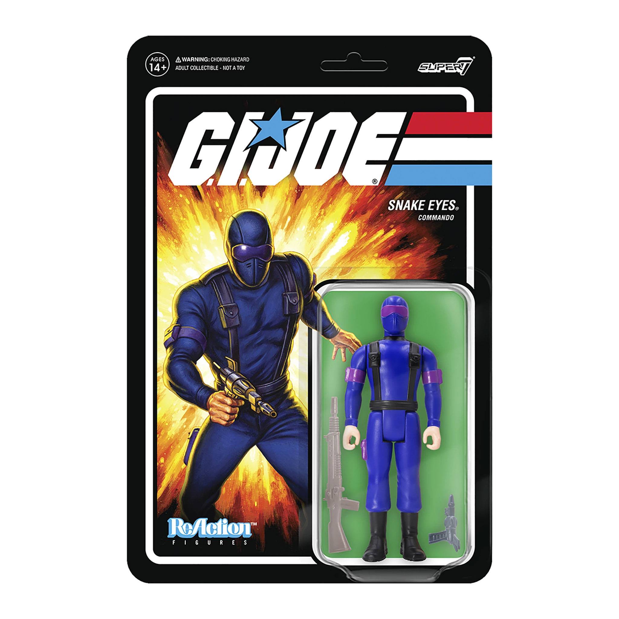 Snake Eyes Commando figurine G.I. Joe ReAction Super7 10 cm 840049813694 kingdom-figurine (1) Snake Eyes Commando figurine G.I. Joe ReAction Super7 10 cm 840049813694 kingdom-figurine (1)