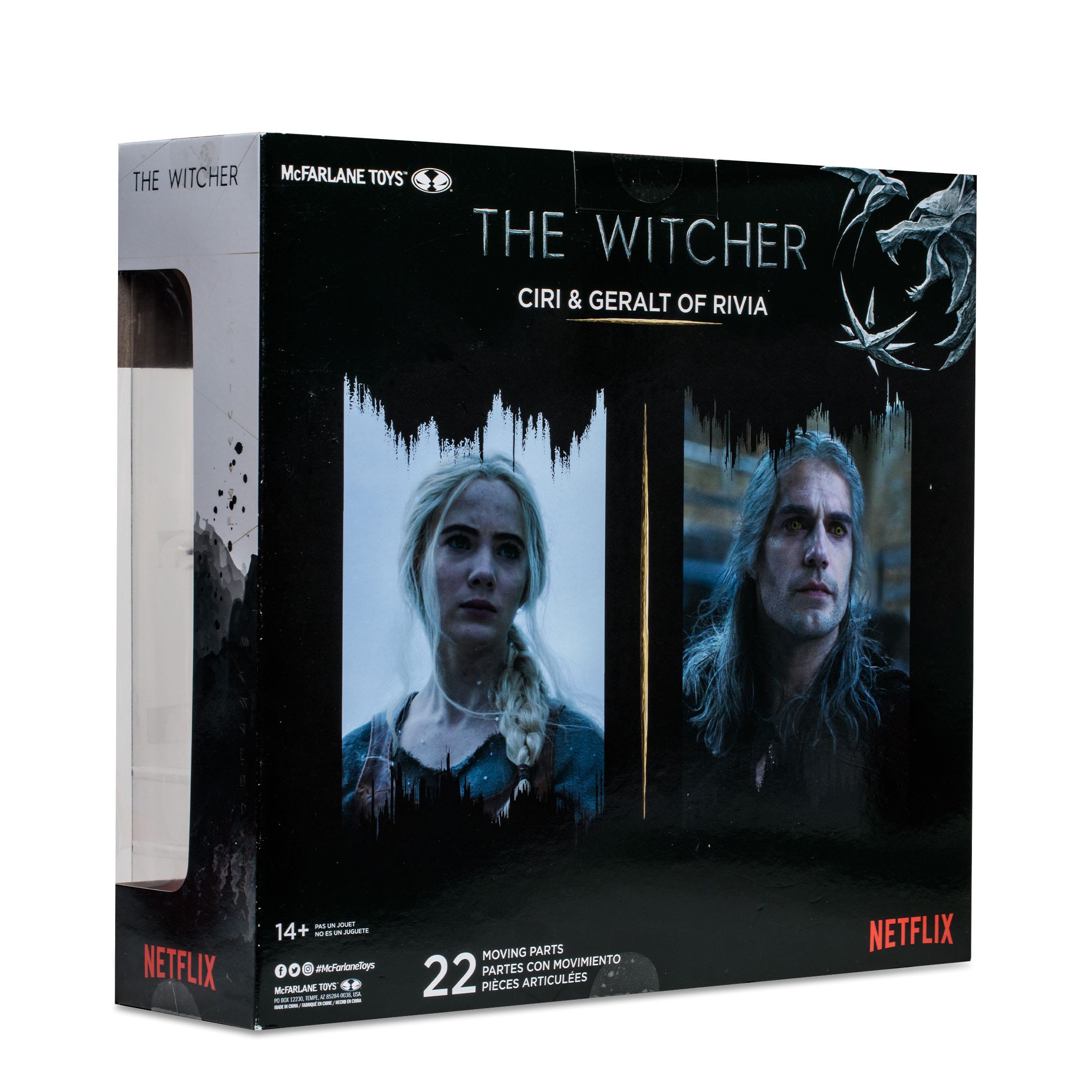 Ciri et Geralt pack 2 figurines The Witcher Netflix McFarlane Toys 18 cm 787926138139 kingdom-figurine (15) Ciri et Geralt pack 2 figurines The Witcher Netflix McFarlane Toys 18 cm 787926138139 kingdom-figurine (15)