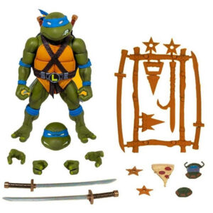 Leonardo figurine Ultimate Les Tortues Ninja TMNT Super7 18 cm 840049807860 kingdom-figurine (1)