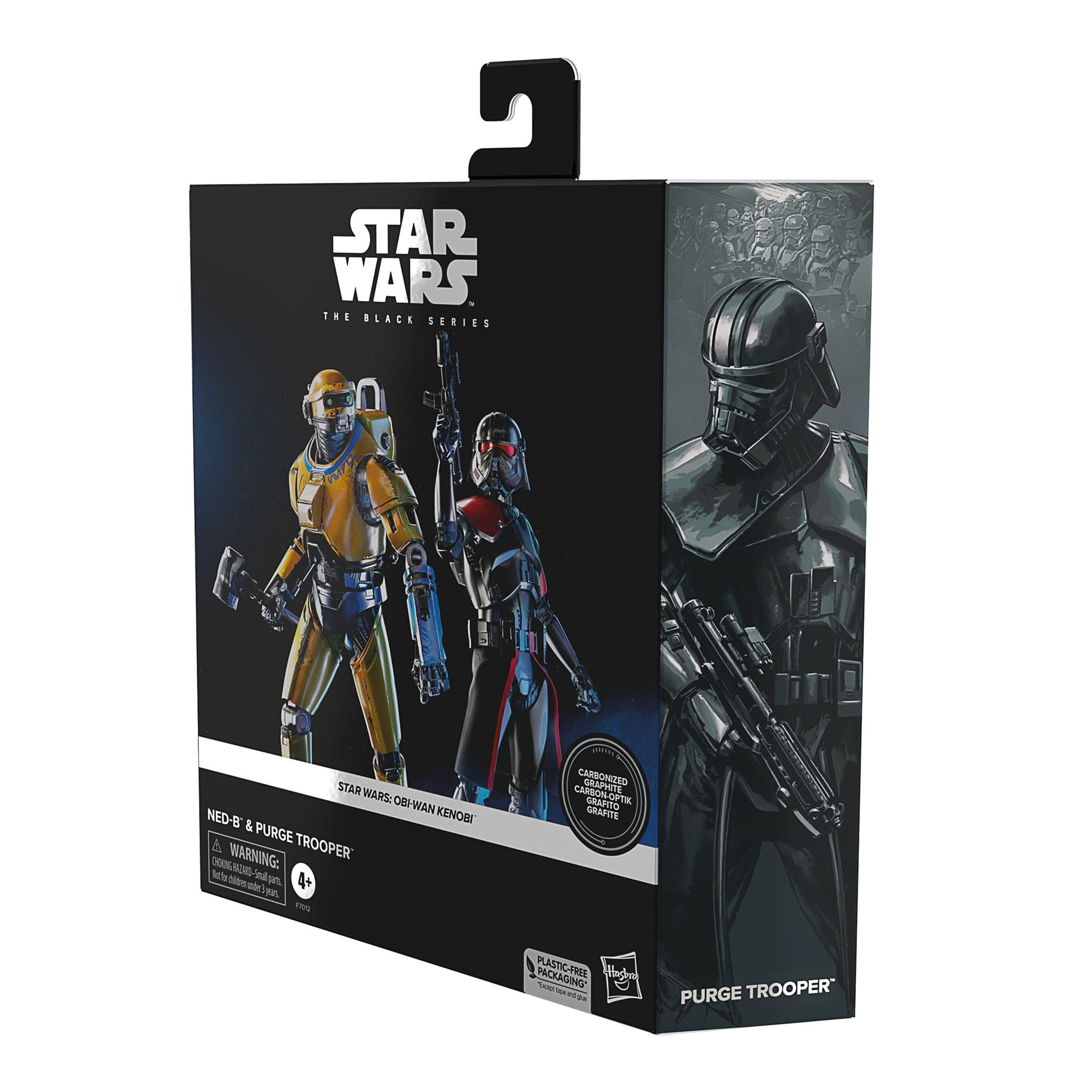 Star Wars Hasbro The Black Series – NED-B E Purge Trooper, Action Figure Da 15 Cm In Carbonio, Confezione Da 2