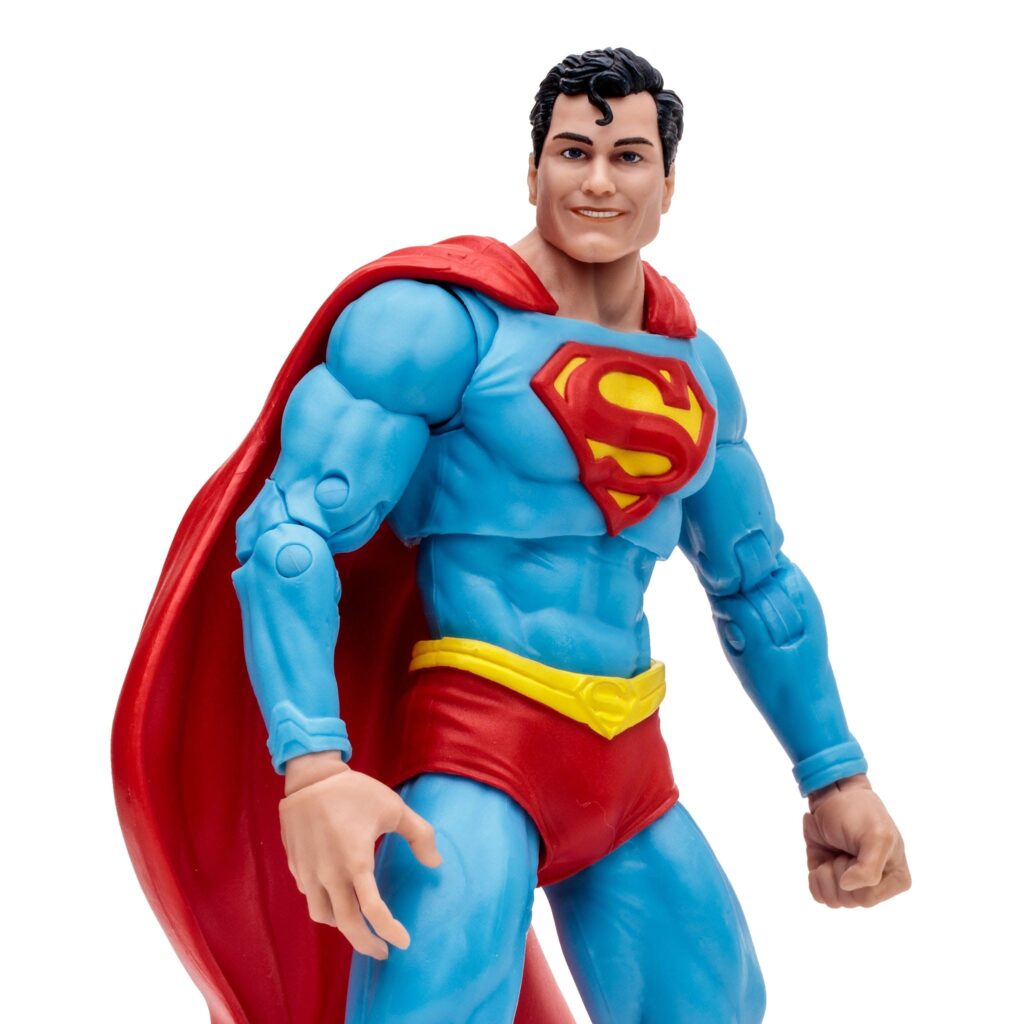 Superman dans un design classique inspiré des comics DC