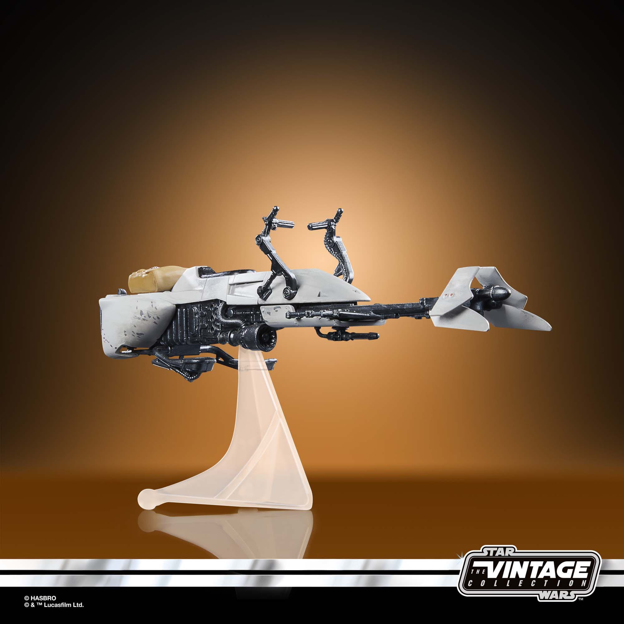 Speeder Bike with Scout Trooper & Grogu véhicule avec figurines Star Wars The Mandalorian Vintage Collection Hasbro 5010996126825 kingdom-figurine (10) Speeder Bike with Scout Trooper & Grogu véhicule avec figurines Star Wars The Mandalorian Vintage Collection Hasbro 5010996126825 kingdom-figurine (10)
