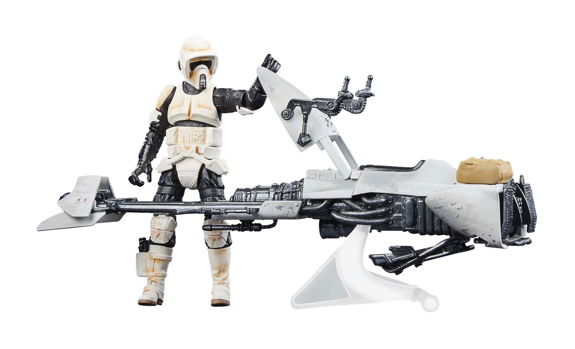 Speeder Bike with Scout Trooper & Grogu véhicule avec figurines Star Wars The Mandalorian Vintage Collection Hasbro 5010996126825 kingdom-figurine (16) Speeder Bike with Scout Trooper & Grogu véhicule avec figurines Star Wars The Mandalorian Vintage Collection Hasbro 5010996126825 kingdom-figurine (16)