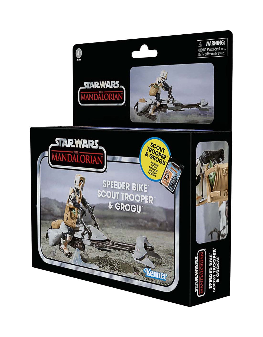 Speeder Bike with Scout Trooper & Grogu véhicule avec figurines Star Wars The Mandalorian Vintage Collection Hasbro 5010996126825 kingdom-figurine (17) Speeder Bike with Scout Trooper & Grogu véhicule avec figurines Star Wars The Mandalorian Vintage Collection Hasbro 5010996126825 kingdom-figurine (17)