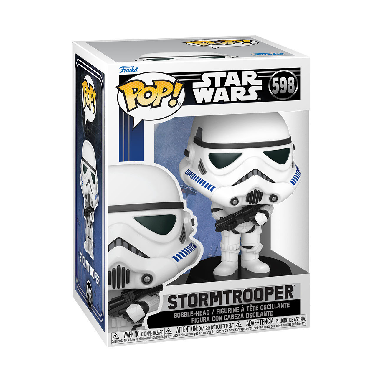 Stormtrooper figurine Pop Star Wars 598 Funko 889698675376 kingdom-figurine (1) Stormtrooper figurine Pop Star Wars 598 Funko 889698675376 kingdom-figurine (1)