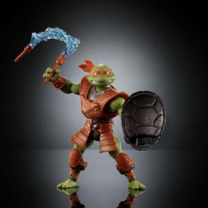 Michelangelo figurine MOTU x TMNT Turtles of Grayskull Mattel 14 cm 194735264322 kingdom-figurine (4)