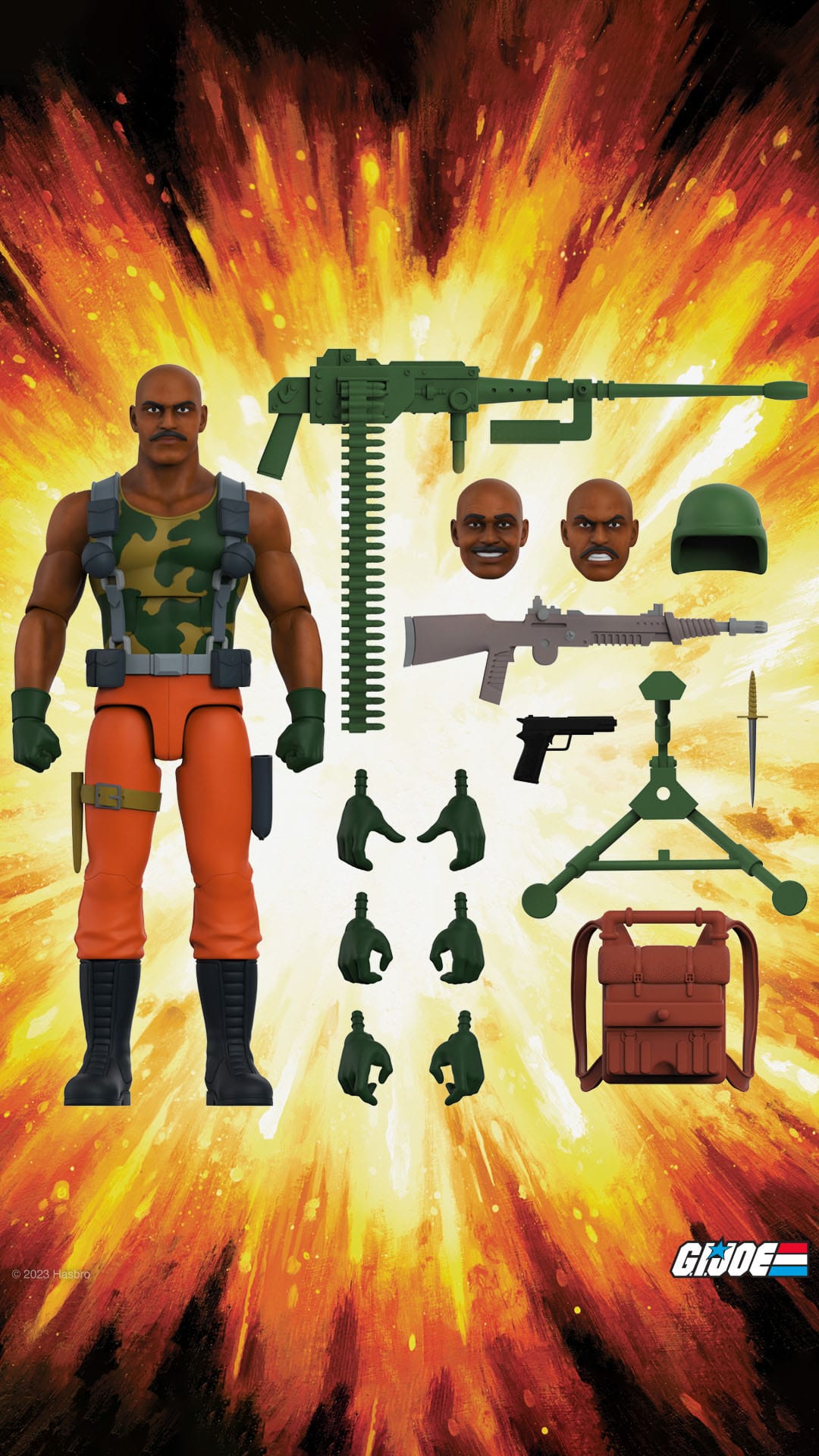 Roadblock figurine Ultimate G.I. Joe Super7 18 cm 840049823334 kingdom-figurine (3) Roadblock figurine Ultimate G.I. Joe Super7 18 cm 840049823334 kingdom-figurine (3)