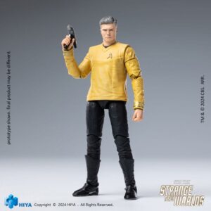 Pike figurine Exquisite Mini 1-18 Star Trek Strange New Worlds Hiya Toys 11 cm 6957534203718 kingdom-figurine (1)