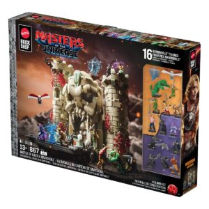 Brick Shop Set de Construction Castle Grayskull Masters of the Universe Mattel 194735372522 kingdom-figurine (1)